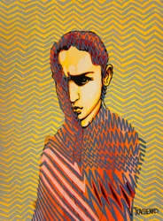 Graphic Youth Zigzag Gaze