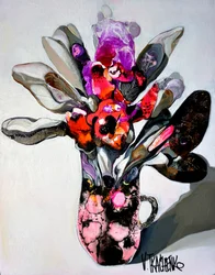 Vibrant Abstract Flowers