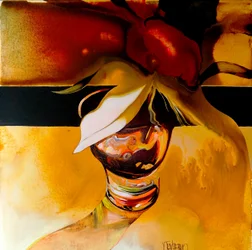 Vibrant Female Portrait
