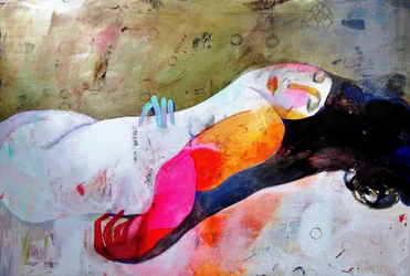 Vivid Abstract Nude