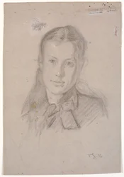 Portrait of Martha Møller (married to Viggo Johansen 1880)