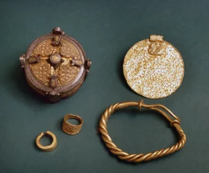 Viking jewelry from Gotland, Sweden. 10th century. Stockholm, Historiska Museet
