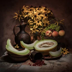 Rustic Harvest Still Life