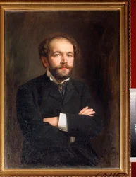 Portrait of the Composer N. Medtner
