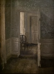 Interior with Windsor chair