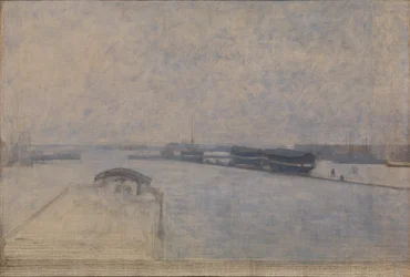 The Harbour of Copenhagen Seen from Kvæsthusgade