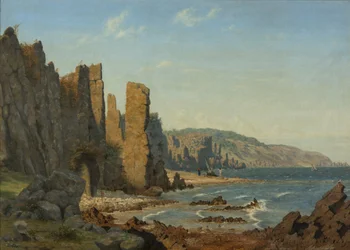 Beach Formation on Bornholm. Scene from Rø