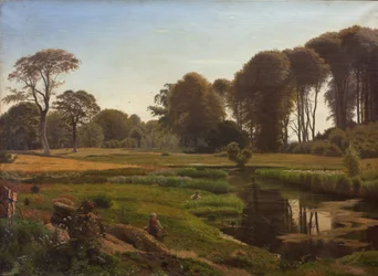 A Summer Day. Motif from Horneland near Faaborg