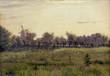 The Meadow by the Artist