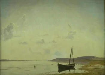The Coast at Frederiksund. Sketch