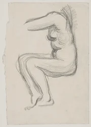 Seated Female Model