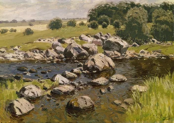 Landscape with Stones. Around 1910