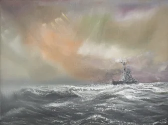 Bismarck Signals Prinz Eugen 0959hrs 24051941