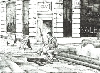 Musician St. Anns Square
