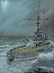 SMS Friedrich der Grosse at Jutland 1916