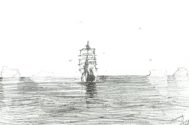 Terra Nova under Sail