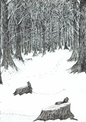 Page 5, The Castle in the Forest of Findhorn