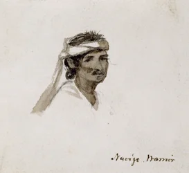 Navajo Warrior, 1869-1871