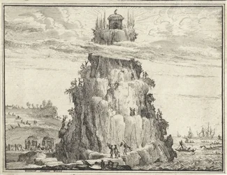 Temple of Wisdom on a Rock