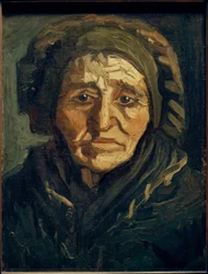 Peasant Woman: Old Woman with Dark Hood
