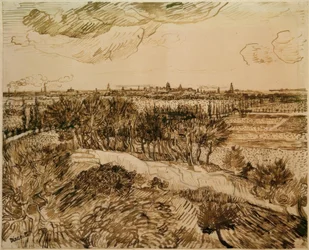 View of Arles from Montmajour