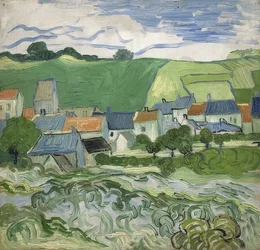View of Auvers. Auvers-sur-Oise, May - June 1890