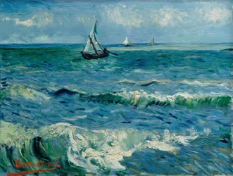 Boats at Sea, Les Saintes-Maries-de-la-Mer