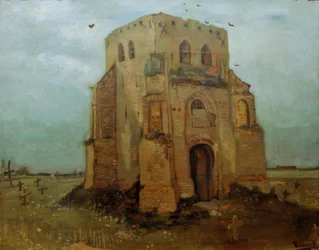 The Old Church Tower at Nuenen, The Peasant Churchyard