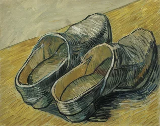 A Pair of Leather Clogs. 1889