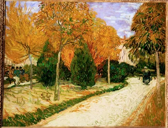 Garden in Autumn, or Public Park