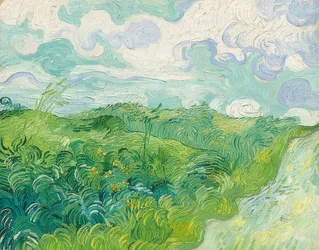 Green Wheat Fields, Auvers. 1890