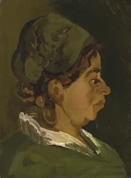 Head of a Peasant Woman: Right Profile