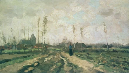 Landscape with a Church and Houses, Nuenen