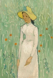 Girl in White. 1890
