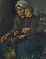Peasant Woman with Child on her Lap