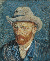 Self Portrait with Felt Hat