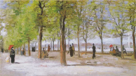 Terrace in the Luxembourg Gardens