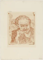 The Man with the Pipe (Portrait of Dr. Paul Gachet), c.1890-1909