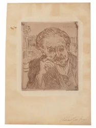 The Man with the Pipe: Portrait of Doctor Gachet