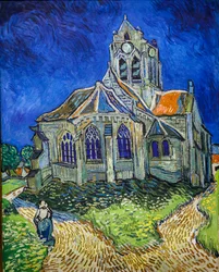The Church in Auvers-Sur-Oise, View from the Chevet