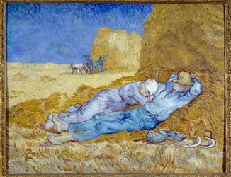 The Meridian or The Siesta (after Millet)