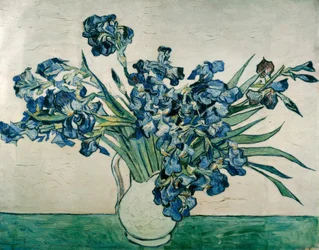 Vase with Irises