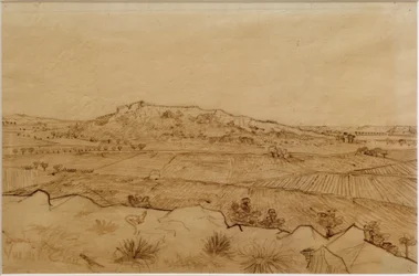 View of the Crau