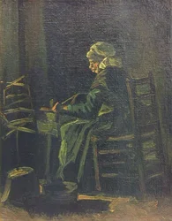 Woman at the Spinning Wheel