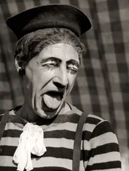 Portrait of a Clown, Italy, c.1950
