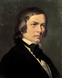 Portrait of Robert Schumann