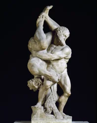 Hercules and Diomedes - The Wrestlers