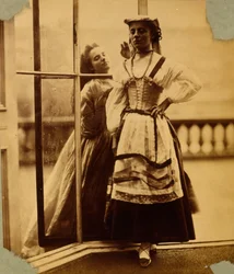 Study of a Girl in a Peasant Costume, c.1855-65