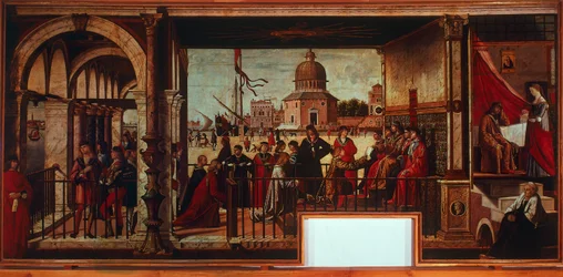 Arrival of English Ambassadors at Court of Brittany