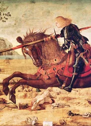 St. George Killing the Dragon (detail), c.1502-07